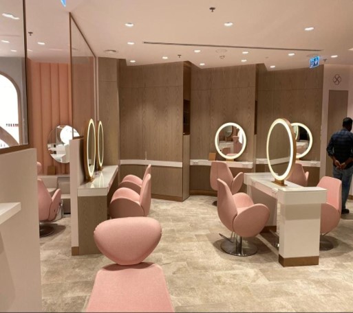 Circle & Square Shaped Gold Plated Mirrors – Sisters Beauty Lounge